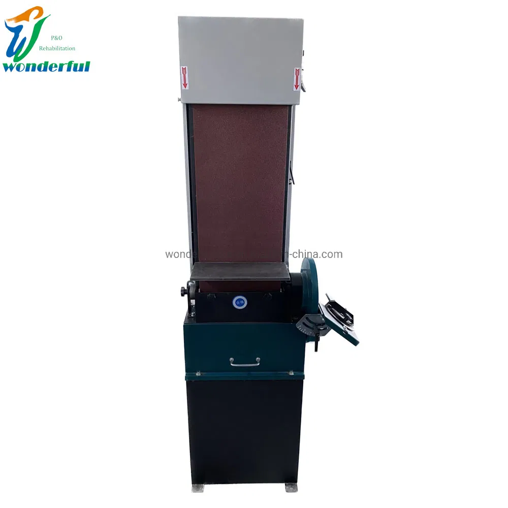 Rehabilitation Orthopedic Machine Prosthetics &amp; Orthotics Device Right Angle Belt Sander Surface Grinder Prosthetics Grinding Equipment Prosthetic Machine