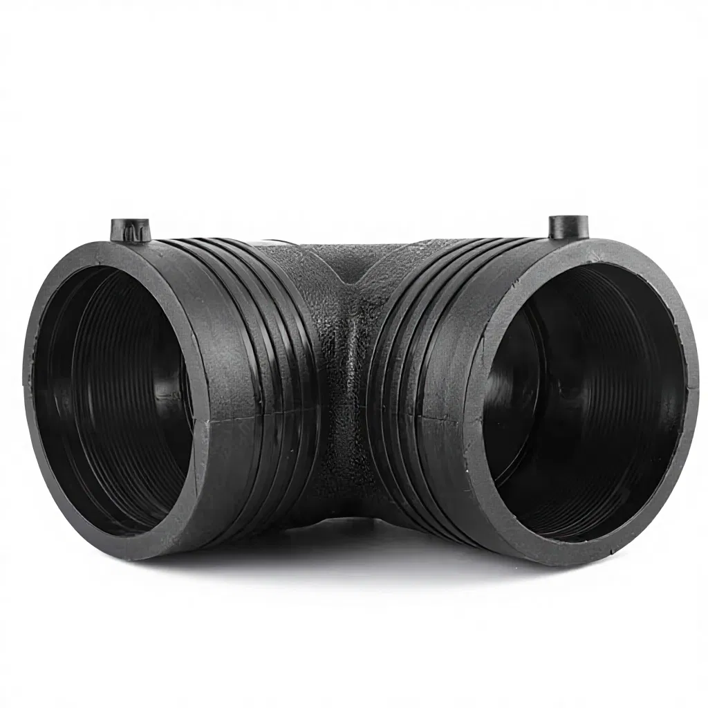 HDPE Electrofusion 90 Degree Elbow for Water Gas and Oil Supply Pipes