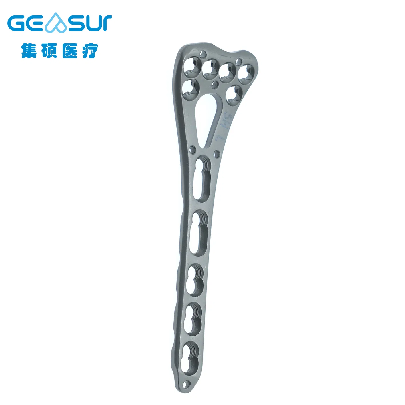 Orthopedic Surgery Locking Titanium Bone Plates and Screws 6h/7h on Head Distal Redius Locking Plate for Bone Fracture Surgery