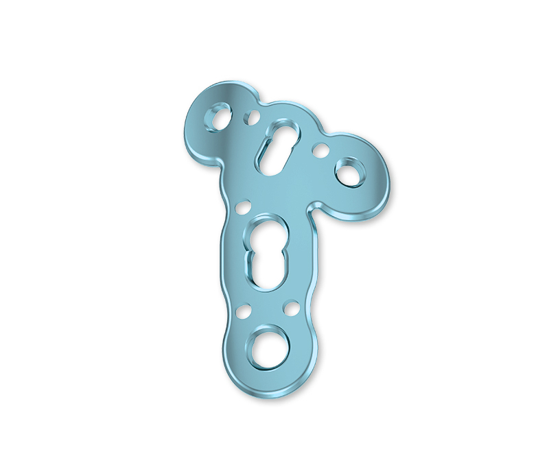 Pink Orthopedic Titanium Implant for Radius