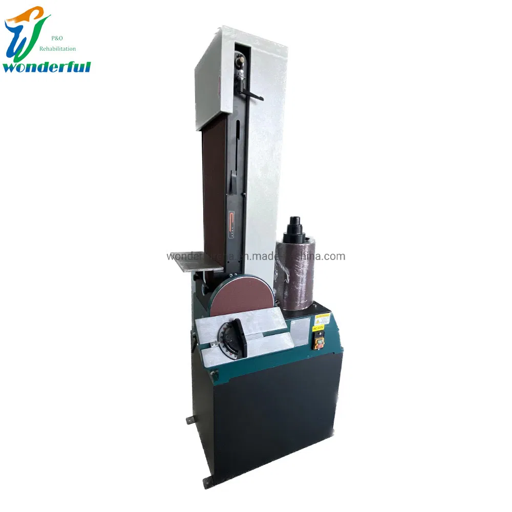 Rehabilitation Orthopedic Machine Prosthetics &amp; Orthotics Device Right Angle Belt Sander Surface Grinder Prosthetics Grinding Equipment Prosthetic Machine