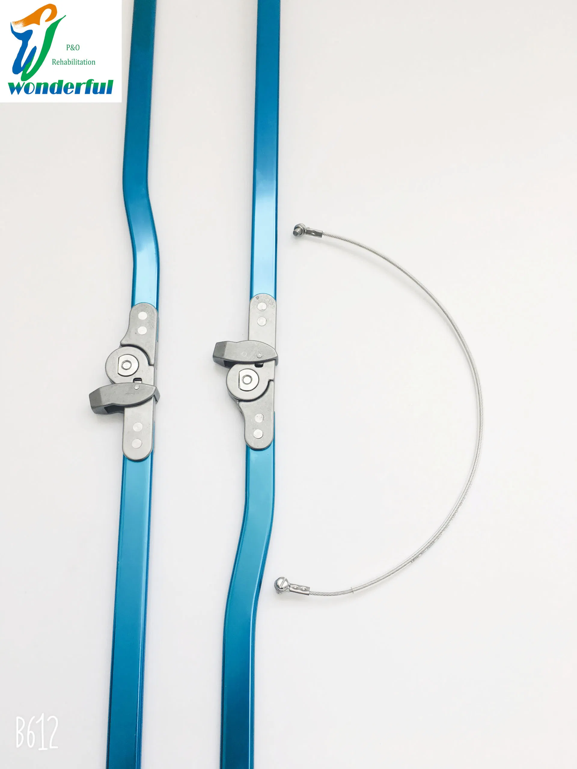 Atificial Prosthetic Limbs Prosthetics Leg Ortho Knee Orthopedic Knee Hinge Orthotics Blue Spring Lock Orthotic Knee Joint