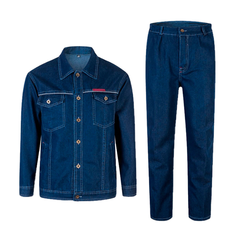 Comfortable Plus Size Construction Uniform Denim Work Wear Clothes Workwear Store Worker Jeans Pants for Men Women