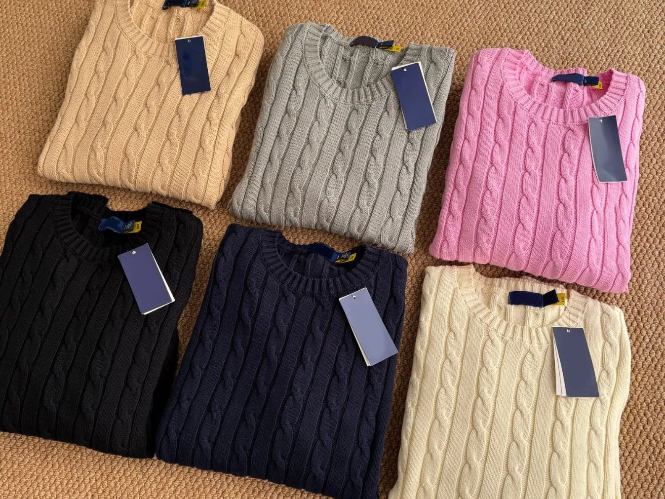Dropshipping New Lt High Quality Fall Winter Round Neck Men's Knitwear Macaron Color System Cotton Custom Logo Men's Knit Jumper Sweater