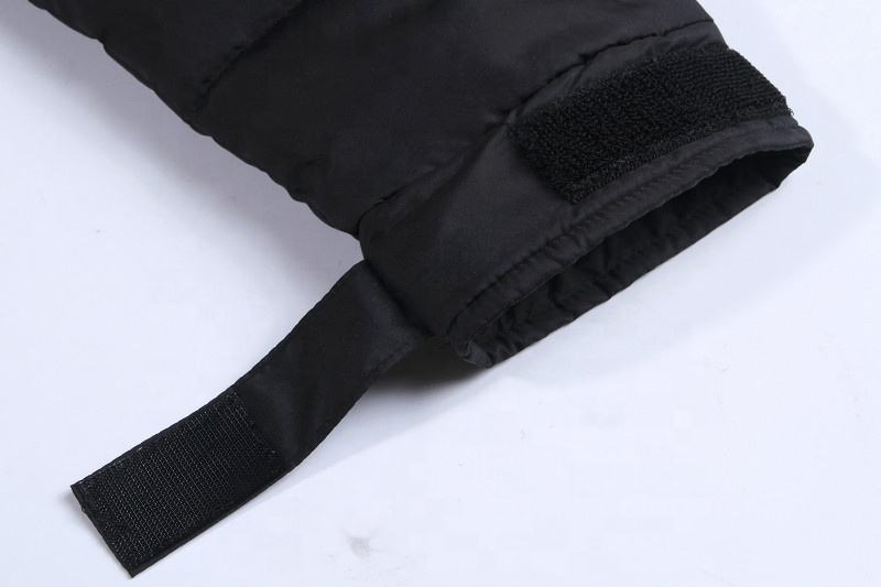 Custom Embroidery Outdoor Thick Warm Heavy Weight Down Waterproof Bomber Padded Men Puffer Winter Jacket