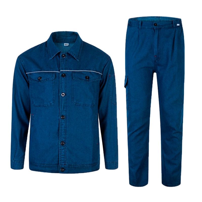 Comfortable Plus Size Construction Uniform Denim Work Wear Clothes Workwear Store Worker Jeans Pants for Men Women