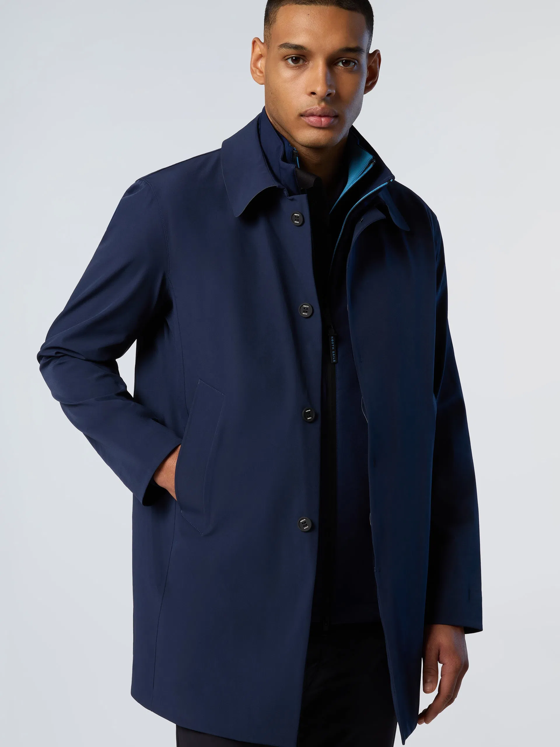 Trench Coat Men Spring Autumn Plain Long Coat Men Fashion Casual Windbreaker Jacket Luxury Outer Wear
