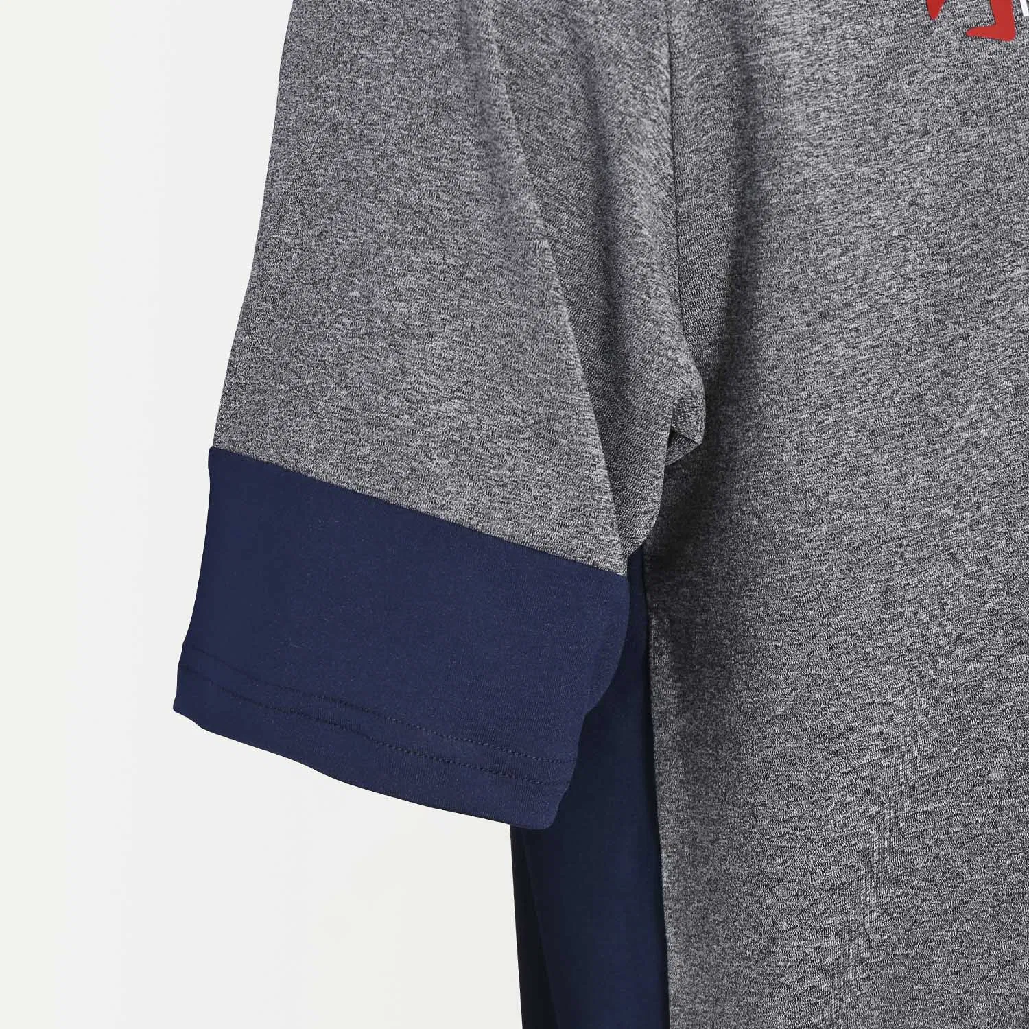 China Wholesale Casual Men′ S T Shirt Custom Logo Sports Wear for Men Gym Wear