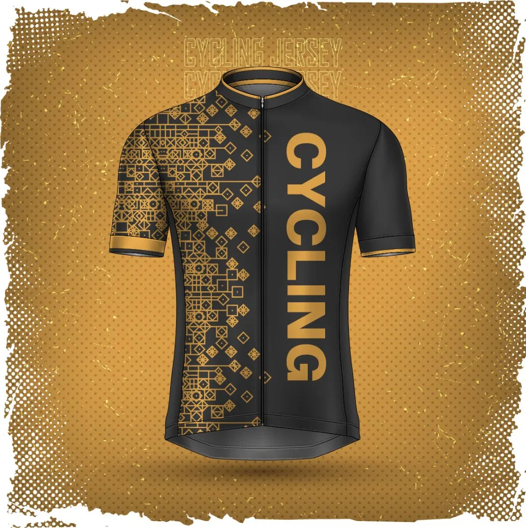 Manufacturer Custom Sportswear Suit Bike Clothes Bicycle Clothes Plus Size Lightweight Cycling Jersey for Men