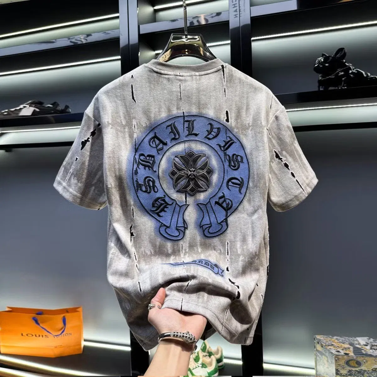 Premium Handcrafted Designer T Shirt Unique Artistic Leisure Wear