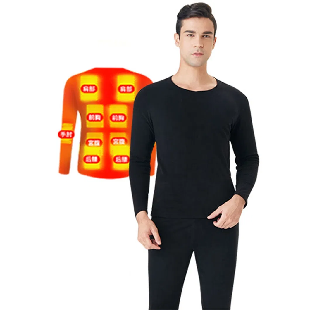 New Arrival Heated Base Layer for Men's Heated Underwear in Cold Winter Thermal Warm Based Layer