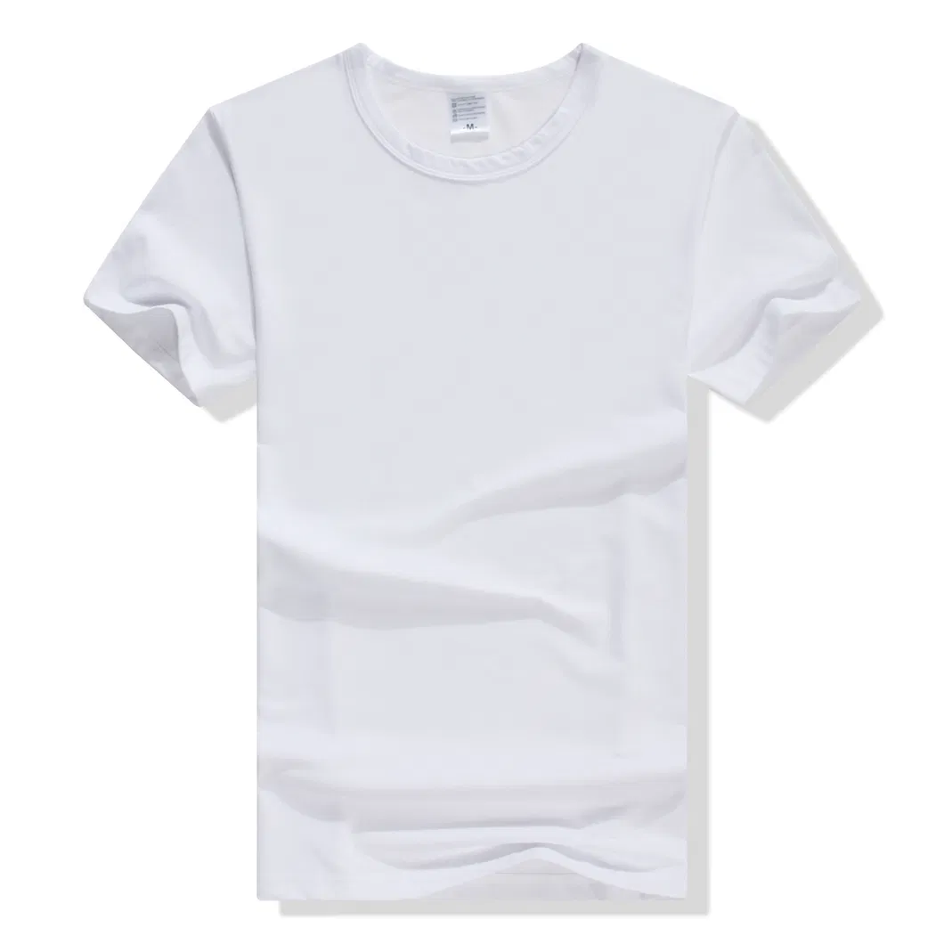 Wholesale Men Customized T-Shirt Clothes Casual Breathable Comfortable Short-Sleeved Sportswear