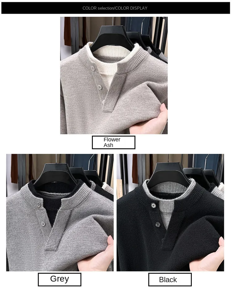 Men's Sweater Detail 3