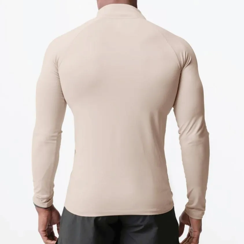 Long Sleeve Gym Top Side