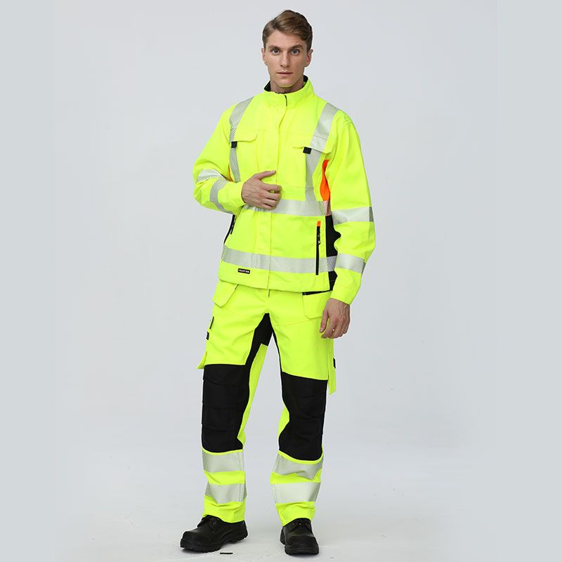 Wholesale Safety Workwear Wholesale Men Industrial Work Clothes Mechanics Oil Resistant Working Uniform