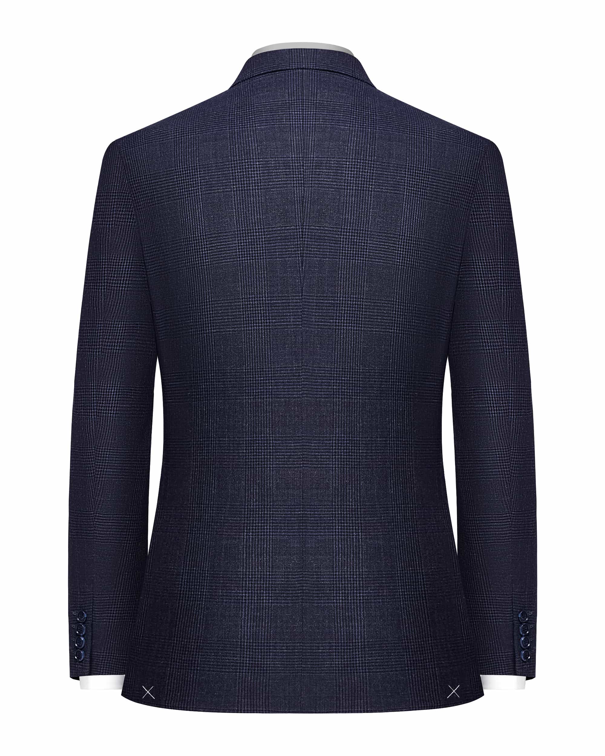 Men's Breathable Slim Fit Business Suit Ensemble
