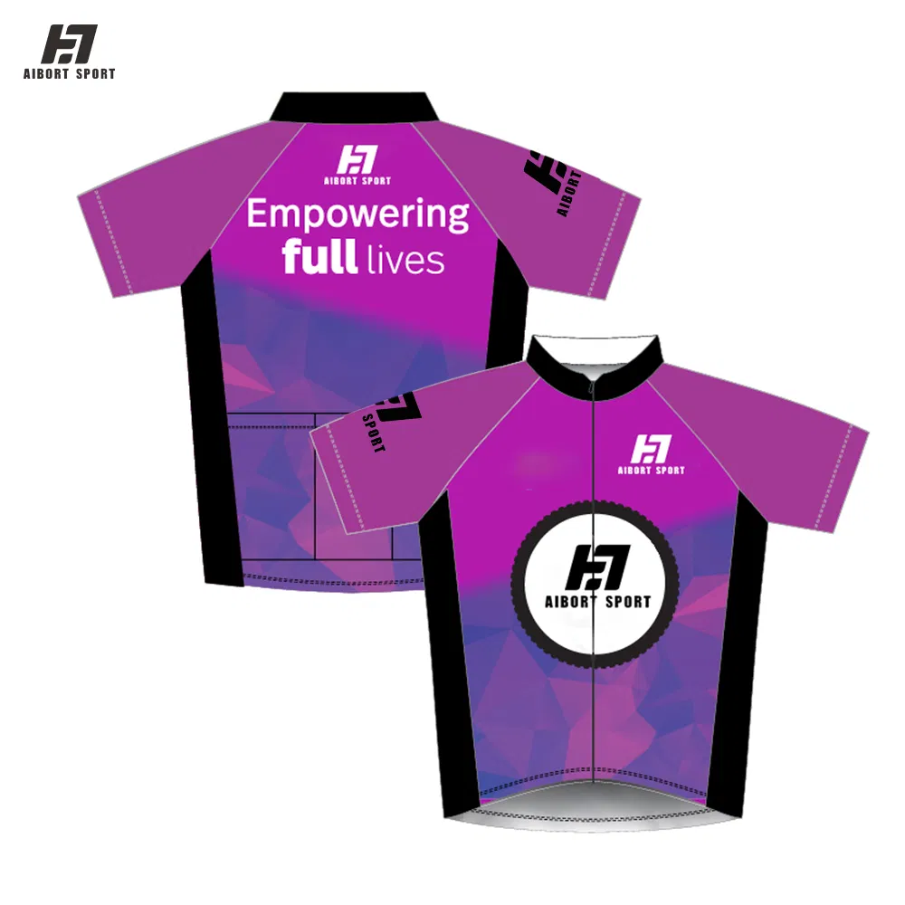 Cycling Wear Men's OEM Short Sleeve Summer Clothing Sublimation Custom Sublimation Bicycle Shirts Bicycle Uniforms Cycling Wear