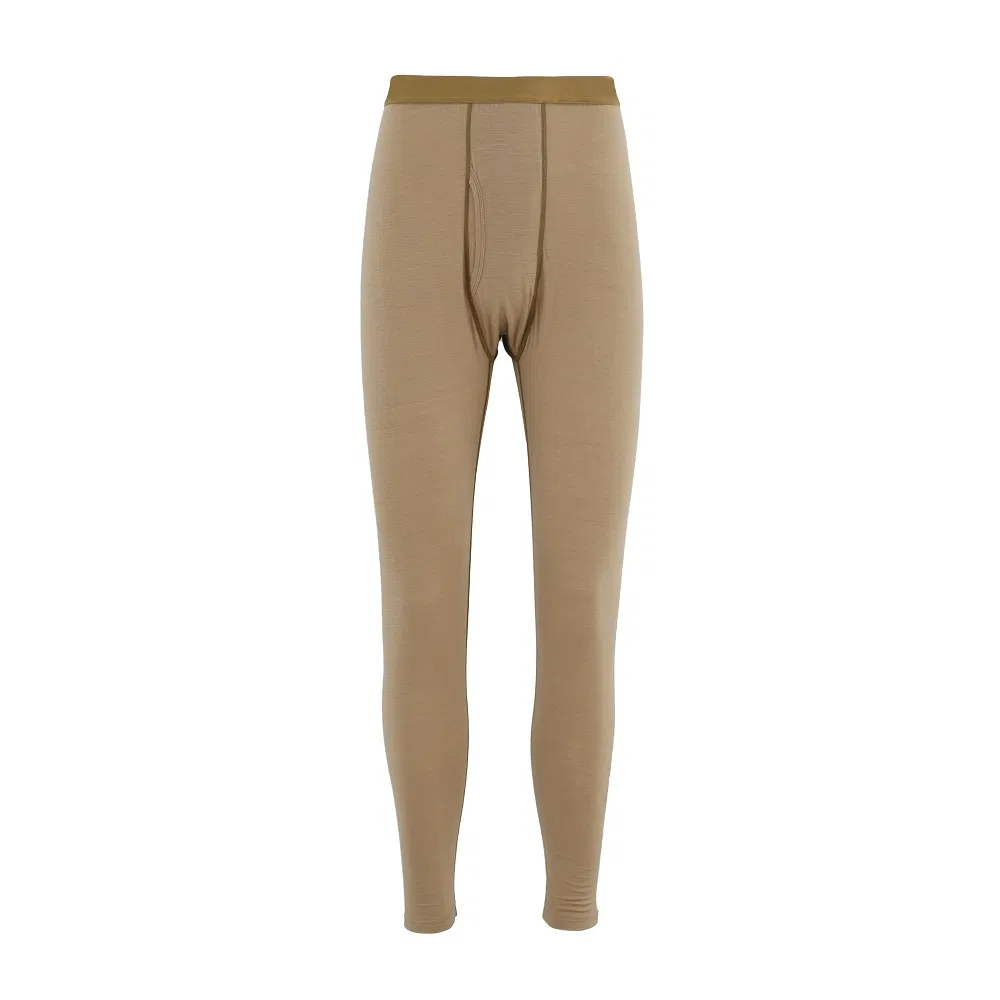 Soft Thermal Full Length Merino Wool Men Base Layer Bottom Pant