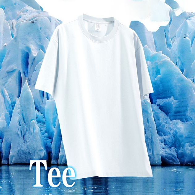 Summer New Fashion Brand 220GSM 70%Cotton 30%Polyester Loose Street Cool Short Sleeve for Men