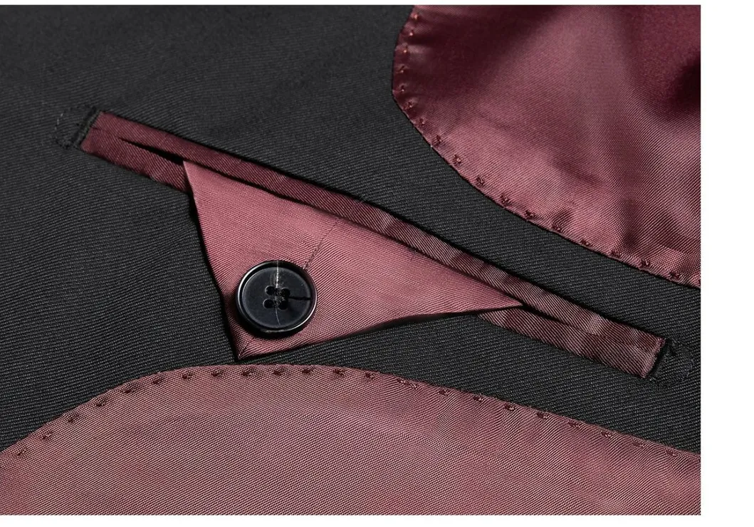 Customized Men′ S Suit Classic Doubled Breasted Business Suit Fashion Outer Wear