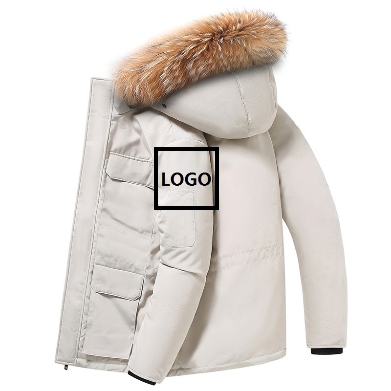 Customized Luxury Apparel Ultra Light 90% Wgd Goose/Duck Fashion Puffer Lady Men Clothing Foldable Winter Fashion Down Jacket Fabric Polyester Water-Resistant