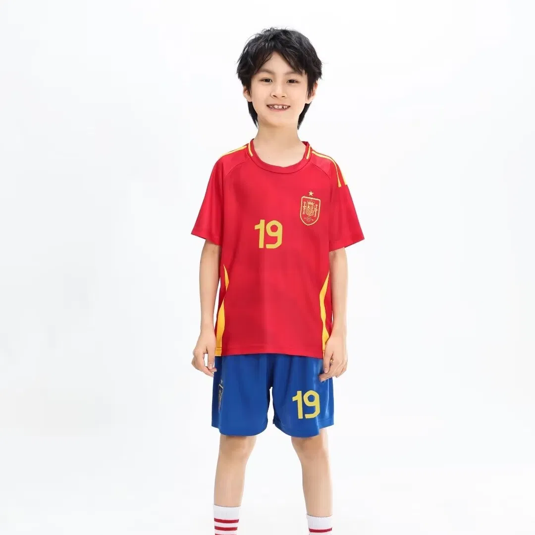 Men's Short Sleeve Soccer Jersey Lightweight Breathable for Summer Training Short Sleeve Soccer Wear Football Shirt
