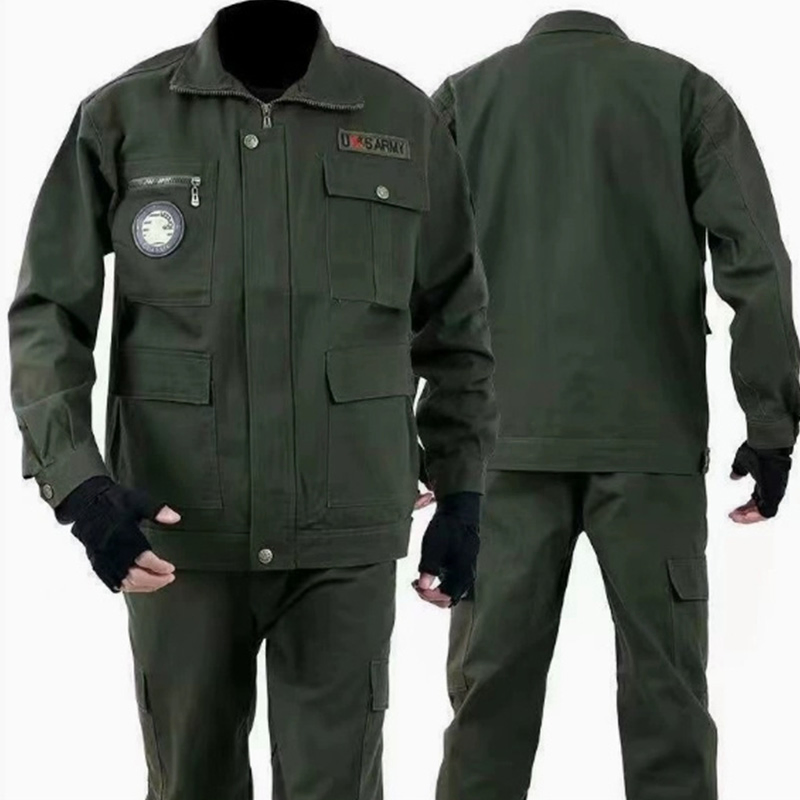 Men Work Uniform Work Wear Jacket for Spring and Autumn Labor Protection
