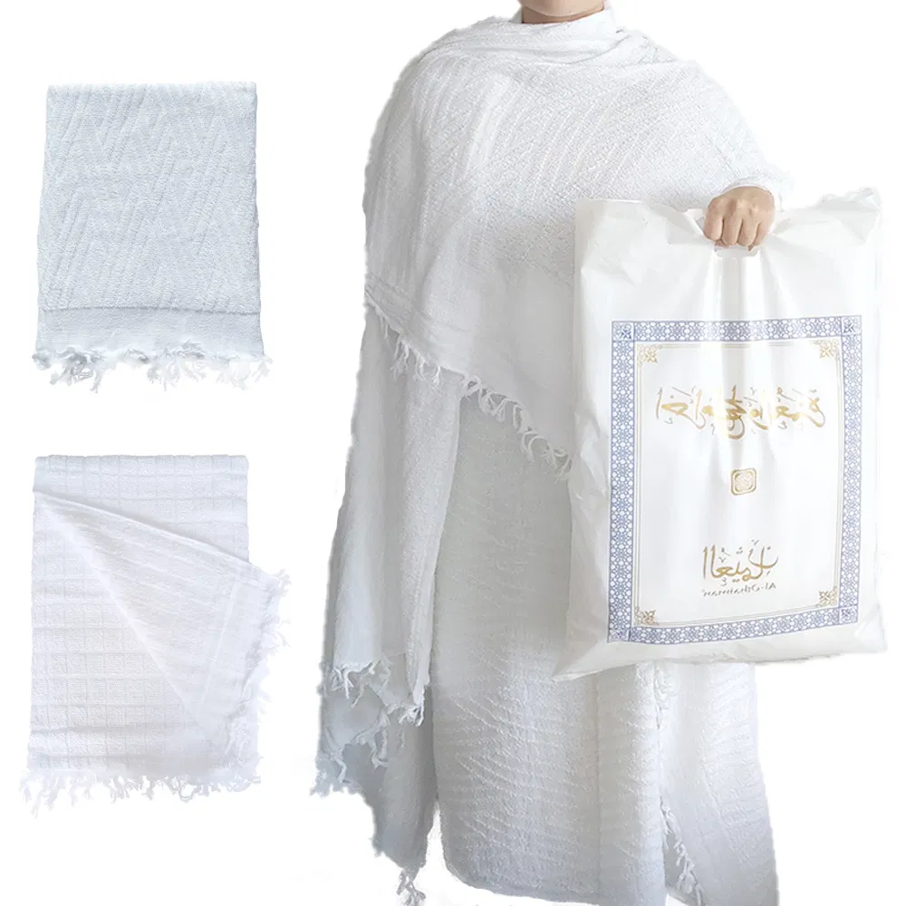 Factory Selling Muslim Clothes/Ihram Towel for Hajj and Umrah Prayer Clothes