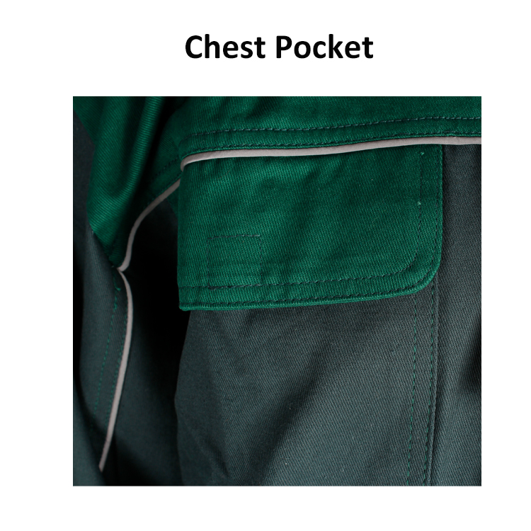 240GSM Cotton Working Protect Body Wear Labour Clothes Workwear Set Work Suit Uniform for Men
