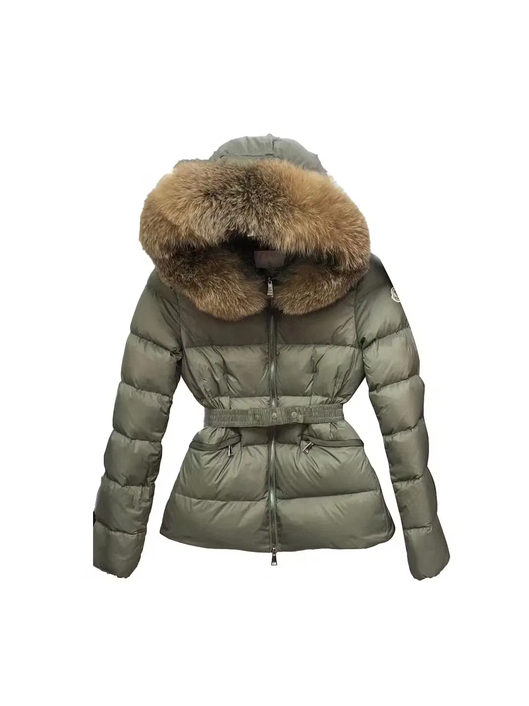 Winter Outdoor Keep Warm Clothing Fashion Luxury Brand Puffer Jacket Outerwear Coats Men Women Fur Collar Long Sleeves Down Jackets - Apparel and Fabric Price