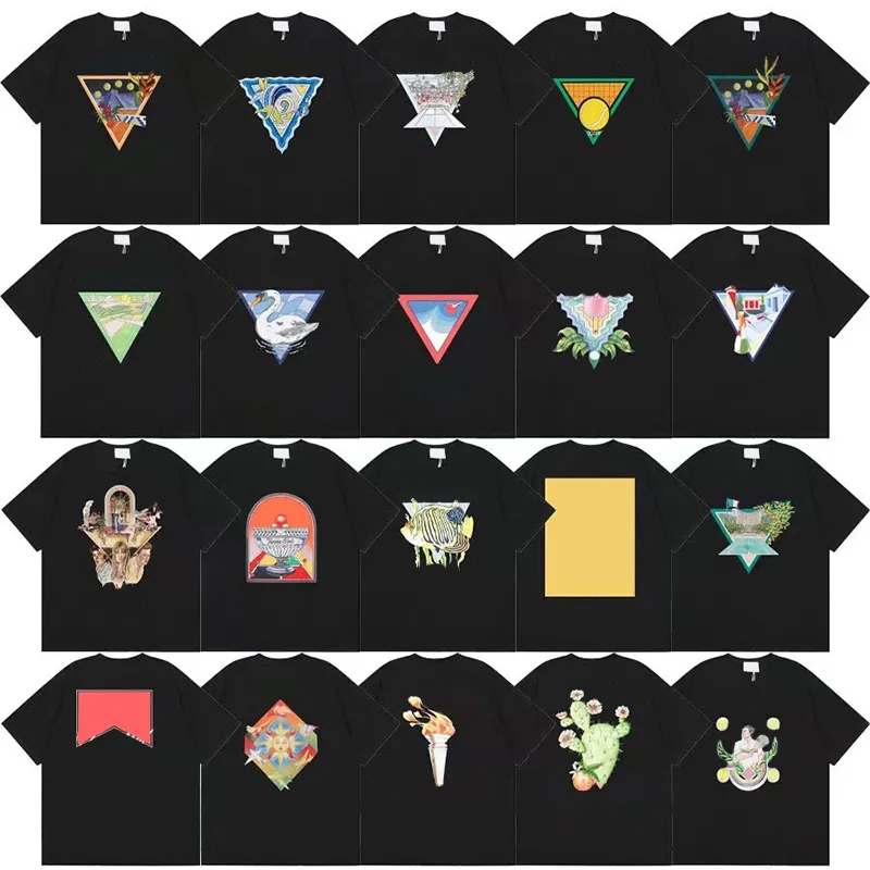 Luxury Designer T Shirt Men Women Fashion Tees Apparel Man Tops Round Neck Short Sleeves Casual Streetwear Clothing Stylish Look Summer Shirt - Designer T-Shirt