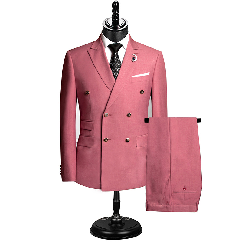 Custom Mens Business Suits Slim Fit 2 Piece Tuxedo Groom Wedding Suits for Men Custom Blazer 2 Pieces (jacket +pant)