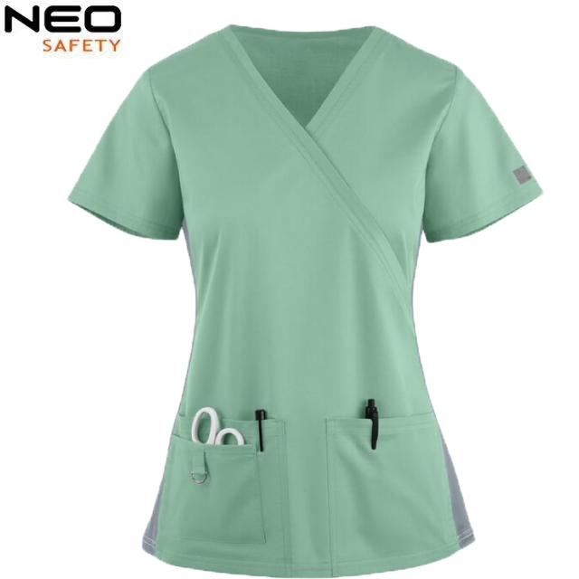 High Quality Custom Men Women Scrub Sets Comfortable Hospital Nursing Scrub Uniforms Medical Dental Clinic Workwear Clothes