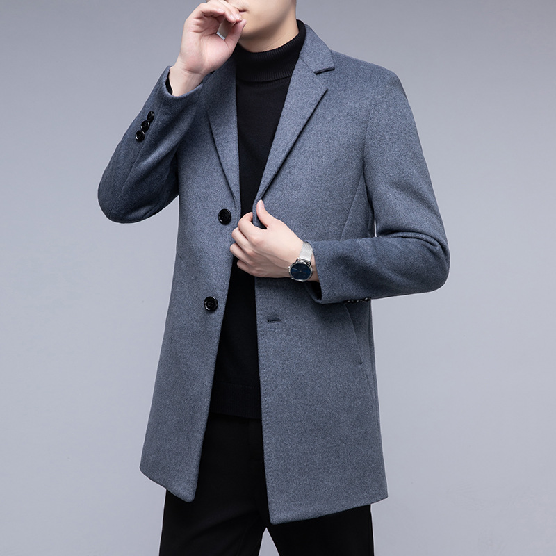Men's Comfortable Casual Puffer Jacket Lightweight Quilted Winter Coat Men's Casual Outer Wear