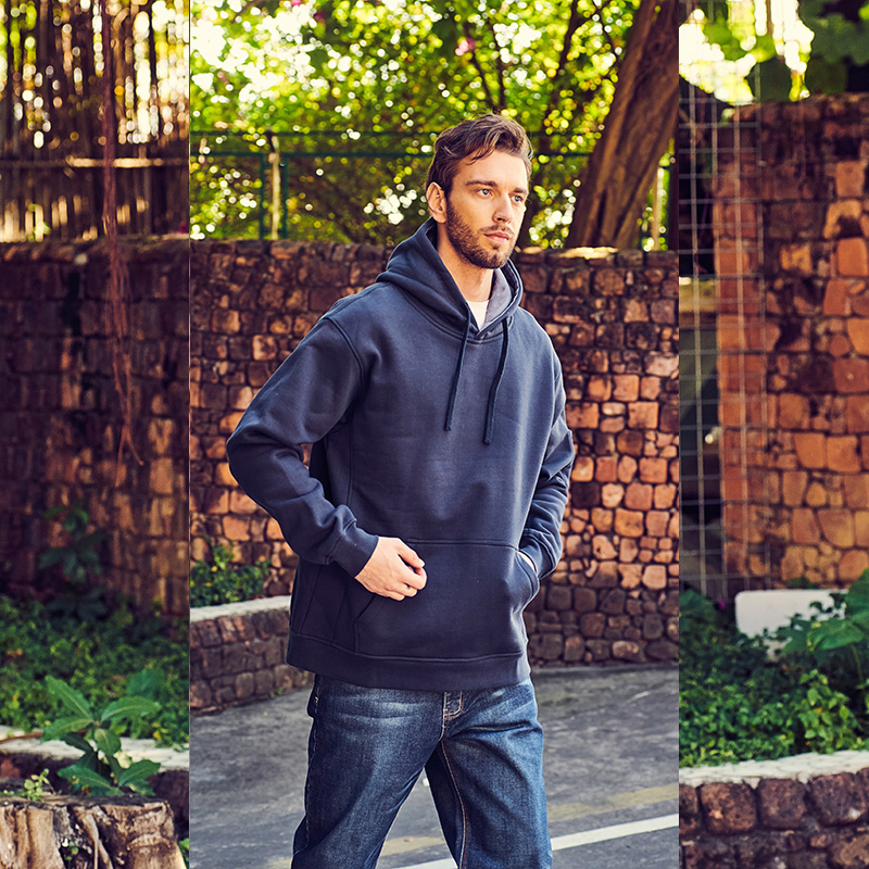 Customize High Quality Custom Men's Work Hoodies Heavyweight Fire Resistant Sweatshirt