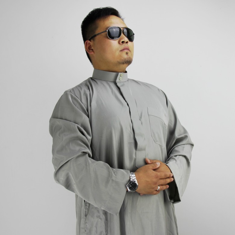 Ramadan Men's White Thobe Islamic Ethnic Clothing for Prayer Anti-Static Choli Arab Traditional Dress
