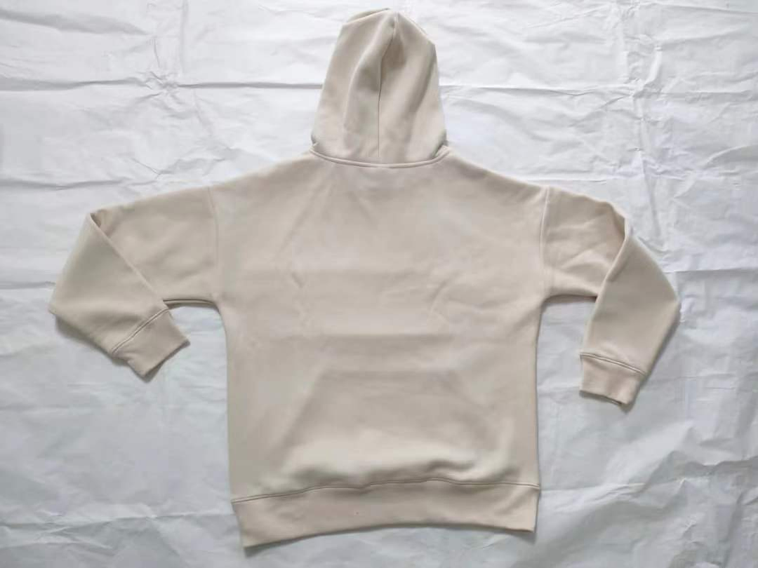 Customized Logo Men's Casual Fleece Sherpa Lined Hoodie Winter Warm Pullover Hooded Sweatshirt