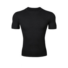 Men's American-Style Sport Tank Top, Solid Color, Slim-Fit Short-Sleeved T-Shirt
