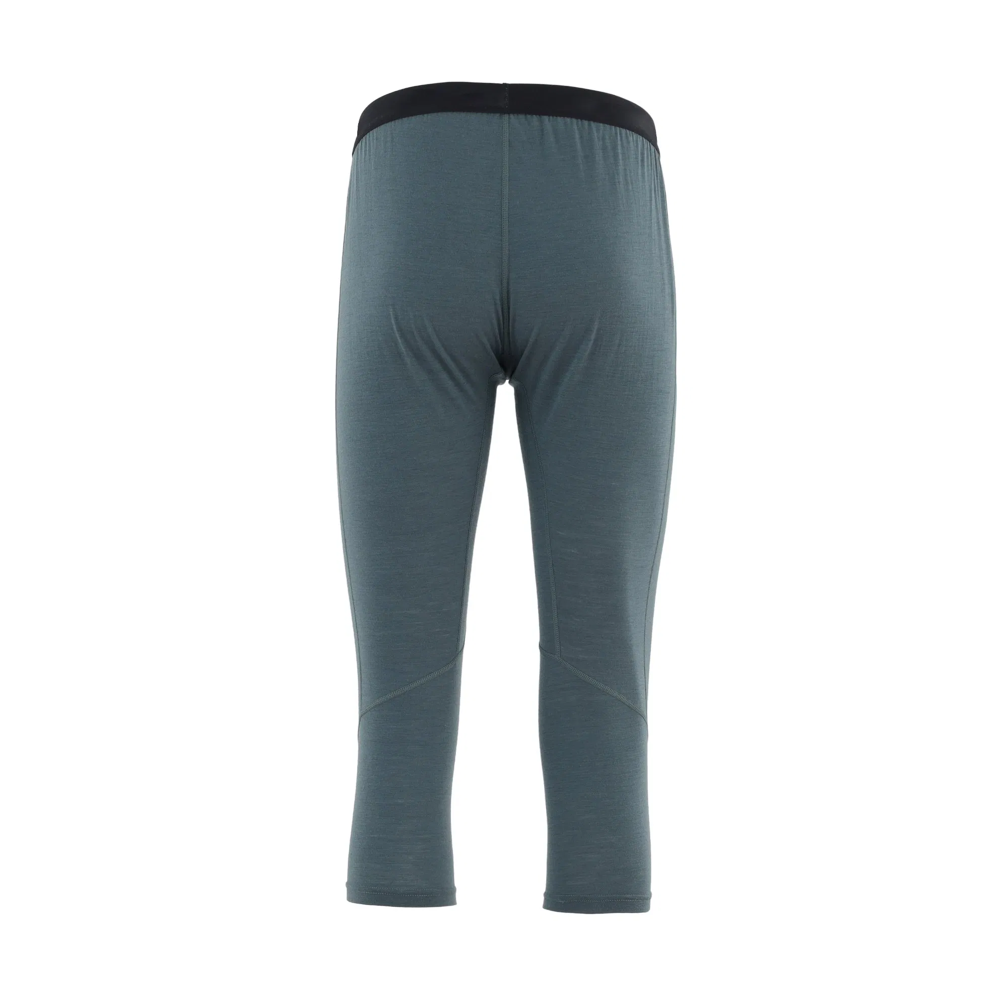 3/4 Length Comfortable Breathable Merino Wool Men Base Layer Pant