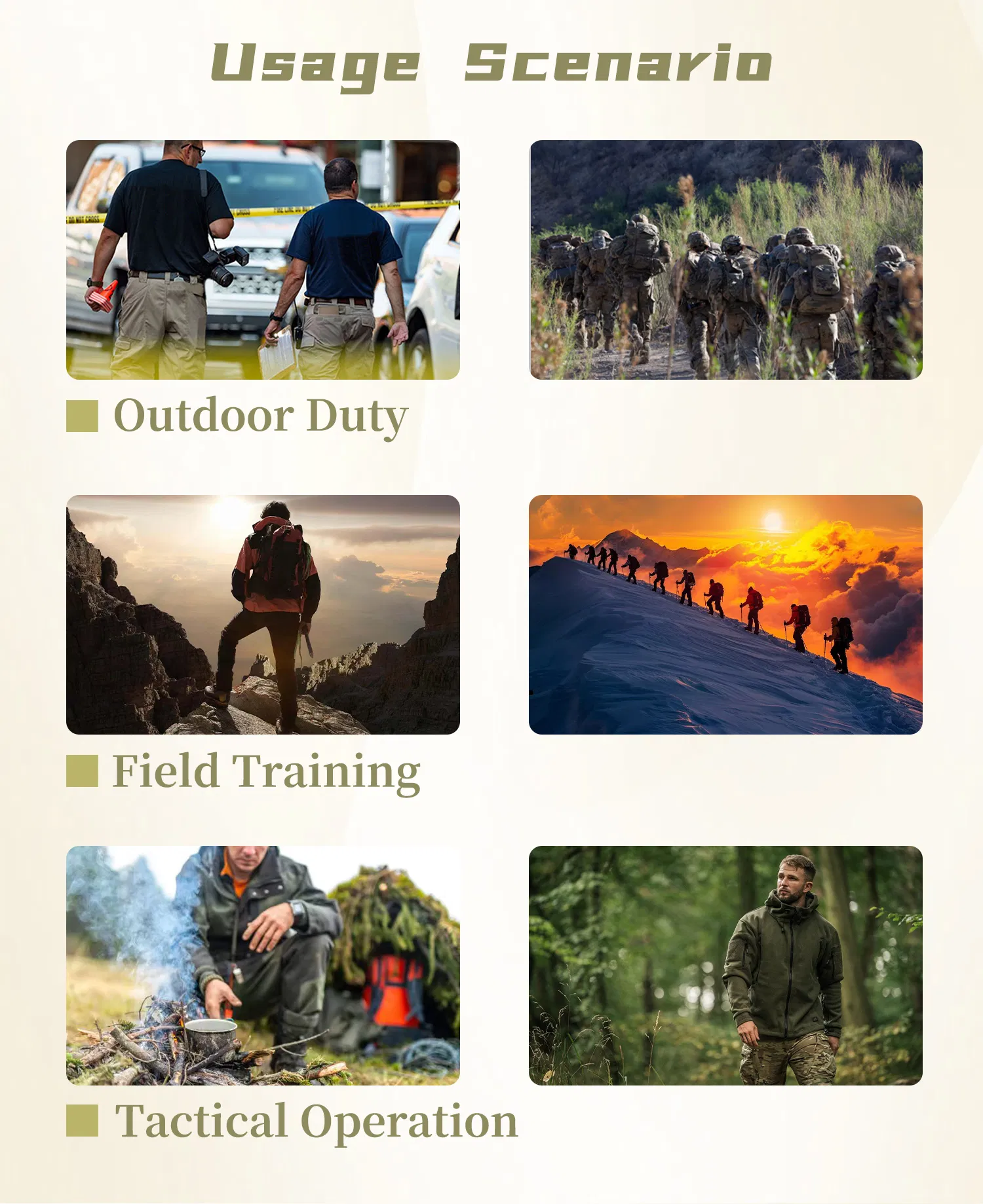 Conmr Tactical Fleece Jacket Men's Windproof Warm Outdoor Coat