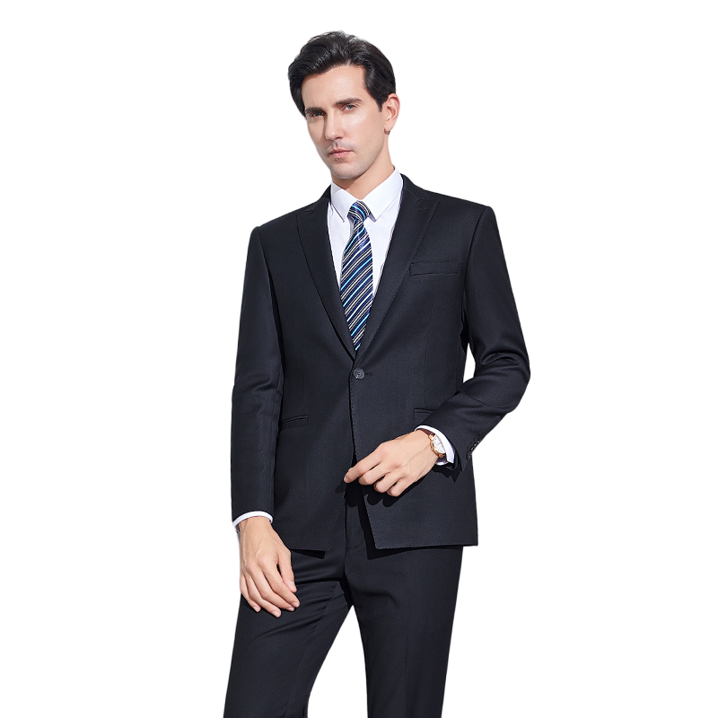 Fashion High Luxury Men's Bamboo Fiber Micro Elastic Business Suit