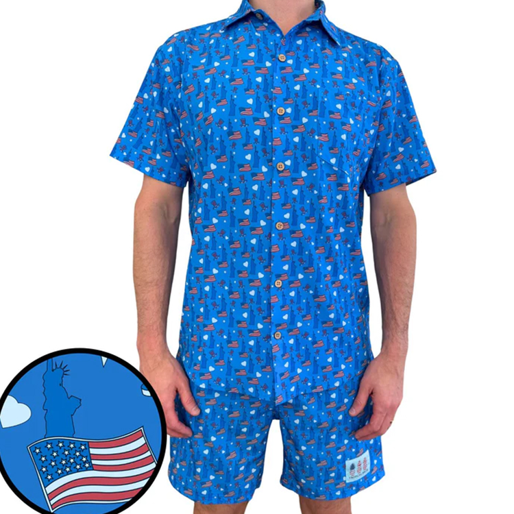 Reverse Print Button-down Collar Traditional Aloha Shirts Hawaiian Shirt Custom Mens Clothes