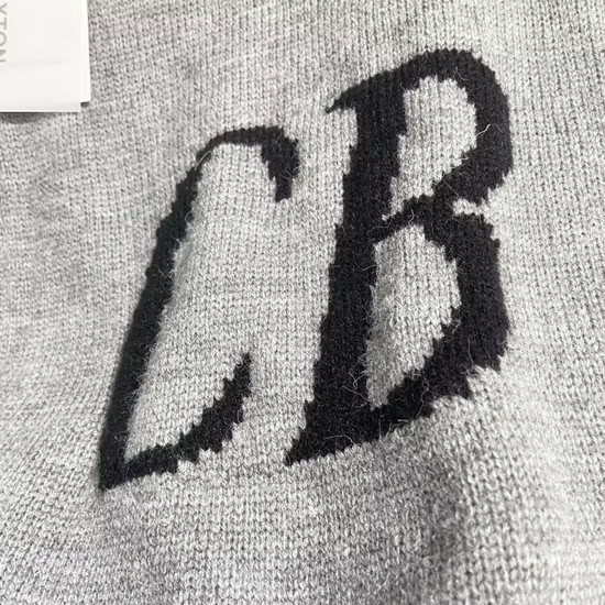 Bestselling Brand CB Men's Sweater Casual Pattern Pullover Knitwear Winter O-Neck Loose Oversize Cole Buxton Knitted Sweater Men
