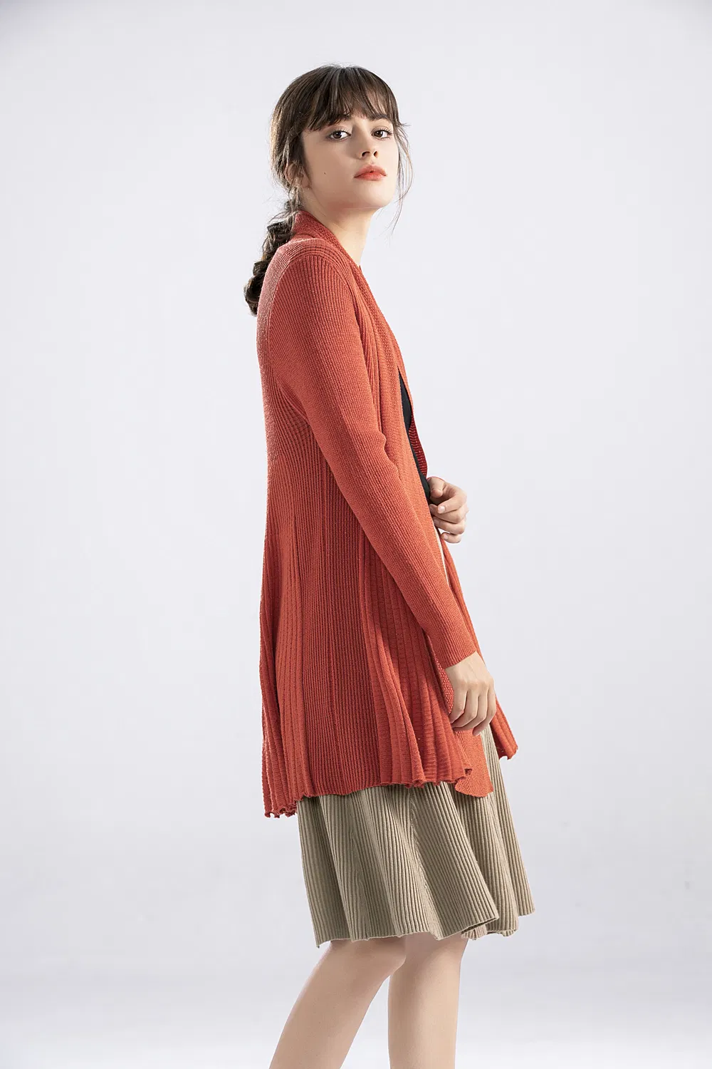 2025 Hot Sale Women's Winter Sweater Cardigan - Yarn Dyed Leisure Wear