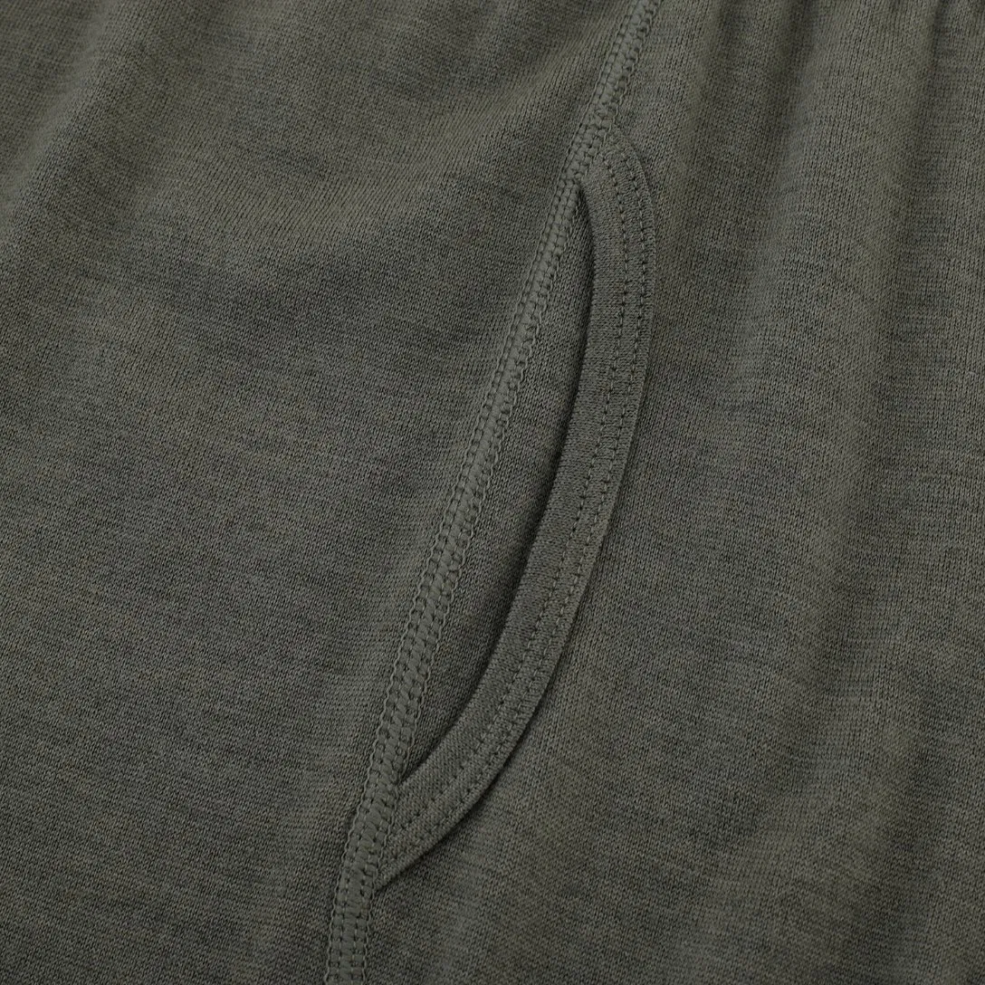 3/4 Length Merino Wool Knitted Soft Breathable Base Layer Pant