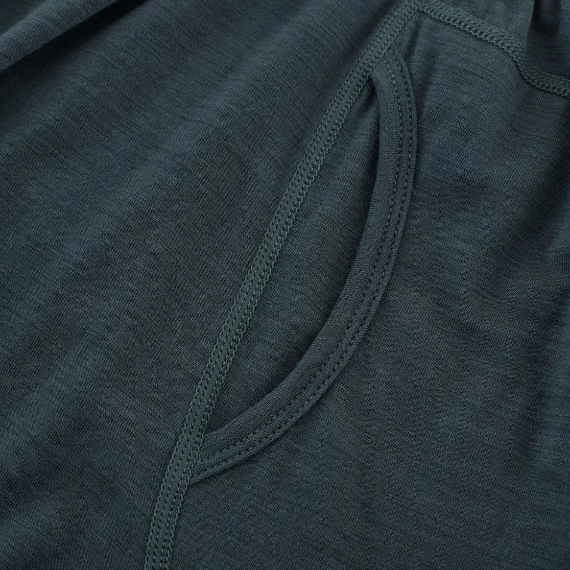 3/4 Length Comfortable Breathable Merino Wool Men Base Layer Pant