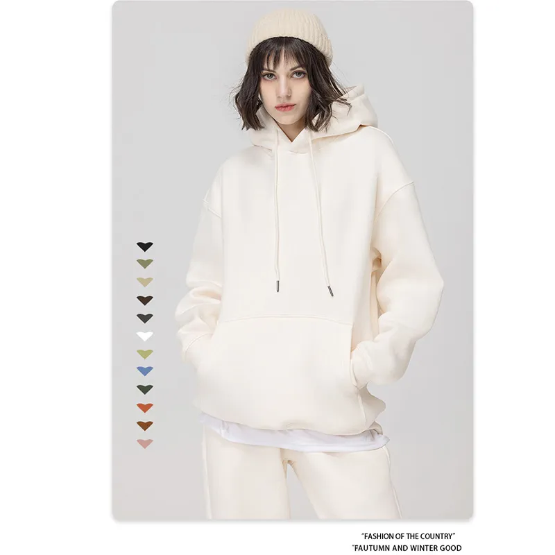 Factory Direct Supply Casual Loose Version with Printing on Hoodies