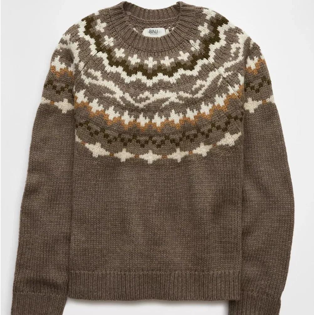 Classic Fair Isle Sweater for Men - Cozy Knitwear for Winter