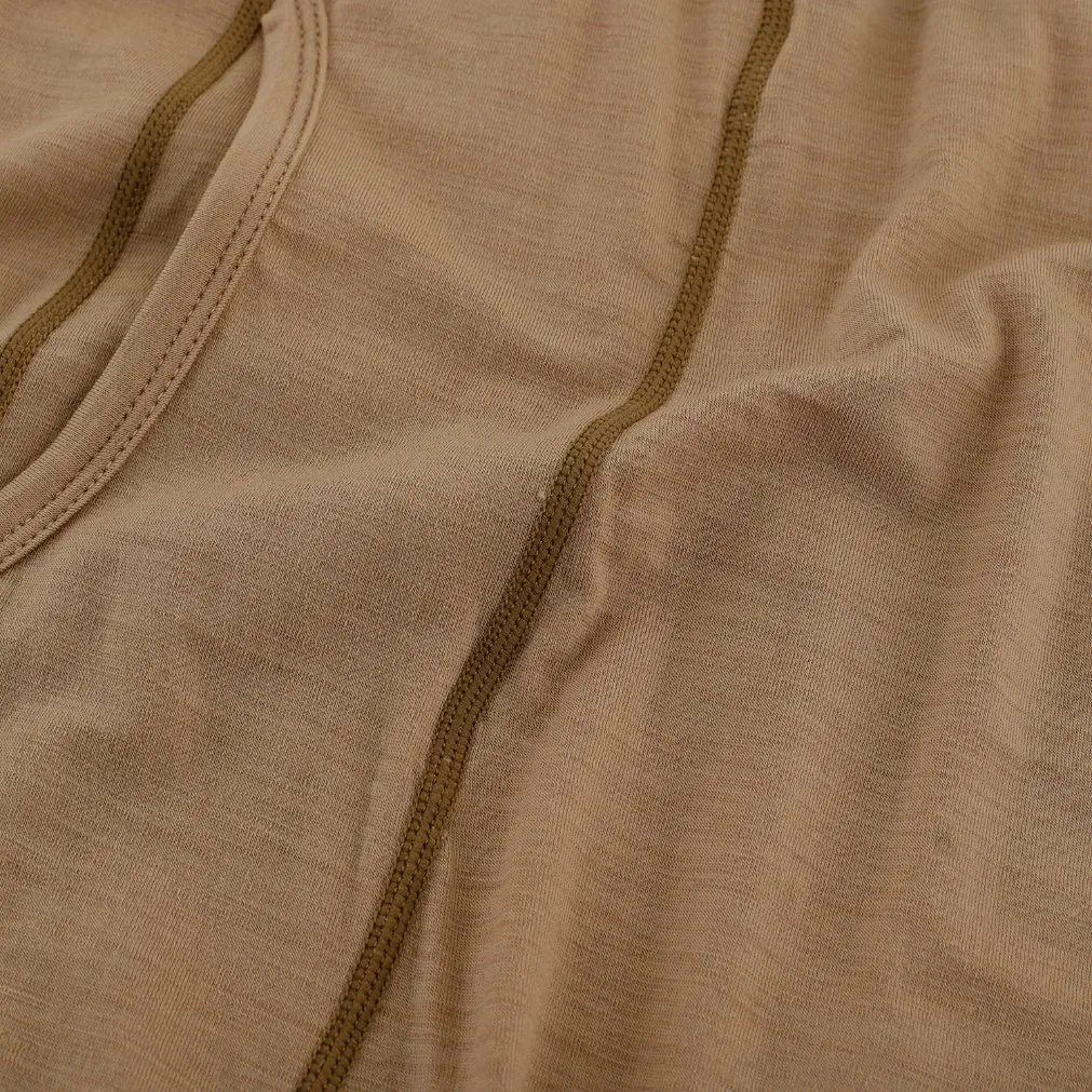 Soft Thermal Full Length Merino Wool Men Base Layer Bottom Pant