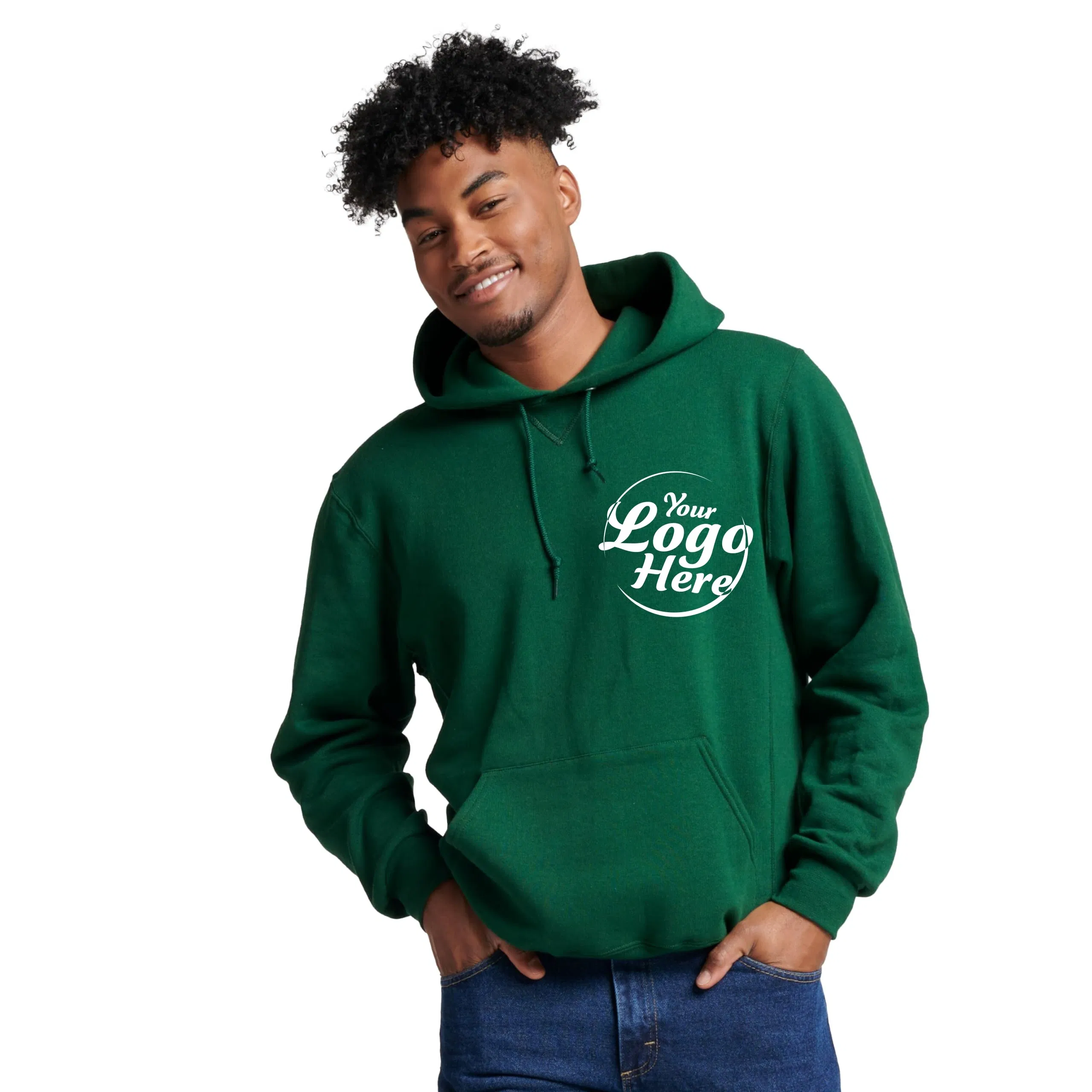 Hot Selling High Quality Oversized Hoodies Sweatshirts Men Fashion Print Men's Pullover Hoodies Solid Color Hoodie
